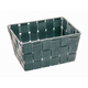 Wenko 1065001 - opbergmandje adria mini lang grijs | 4 stuks