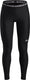 Under armour heatgear legging-blk meisjes sportbroek - zwart - wit