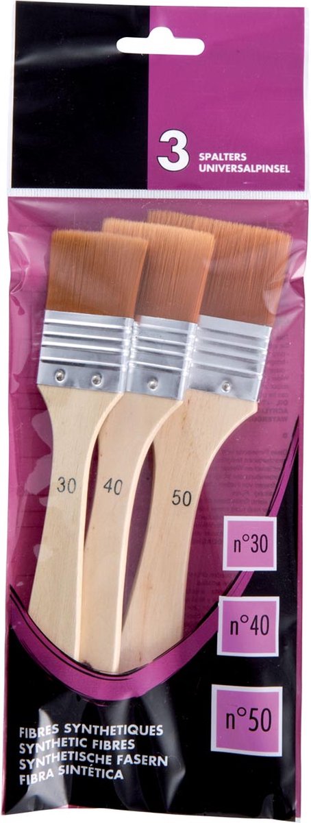 Merkloos sans marque spalter set, 3 stuks