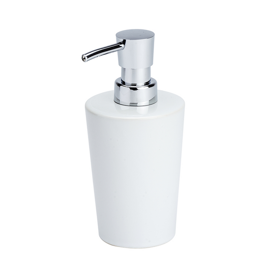 Wenko 1064910 - zeepdispenser coni keramiek wit | 2 stuks