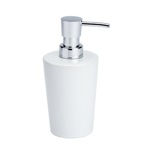 Wenko 1064910 - zeepdispenser coni keramiek wit | 2 stuks