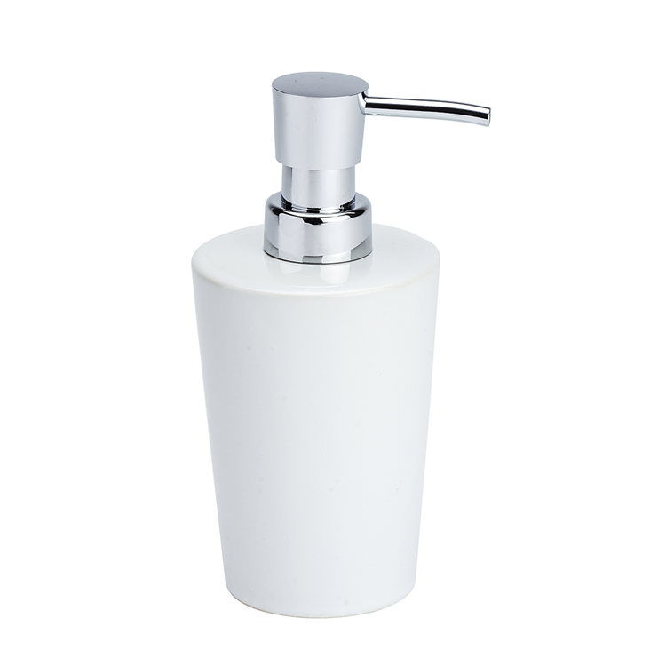 Load image into Gallery viewer, Wenko 1064910 - zeepdispenser coni keramiek wit | 2 stuks

