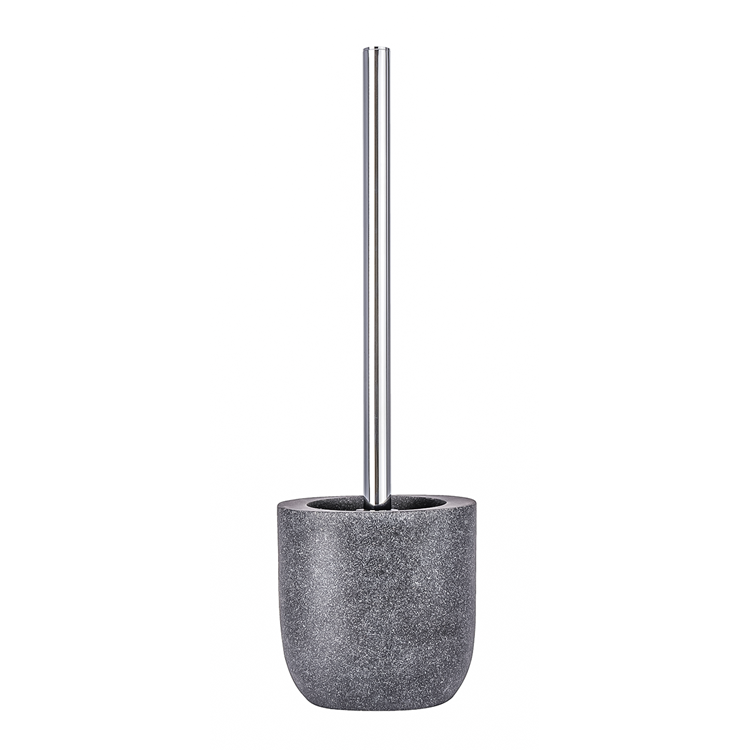 Afbeelding laden in galerijviewer, Wenko 1064918 - toiletborstelhouder puro antraciet | 2 stuks
