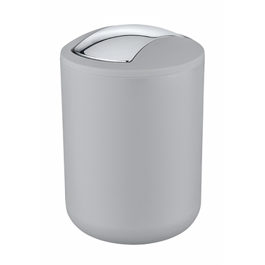 Wenko 1064897 - afvalemmer brasil s 2 liter grijs | 2 stuks