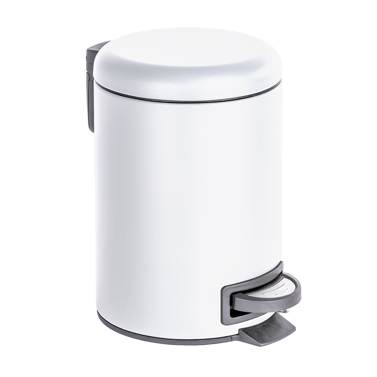 Load image into Gallery viewer, Wenko 1064929 - afvalemmer leman 3 liter wit mat | 2 stuks
