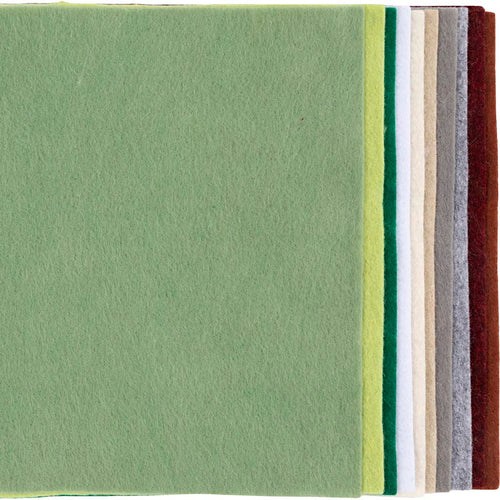 Creativ company hobbyvilt, a4, vel 210x297 mm, dikte 2 mm, naturel, 10 stuk 1 doos