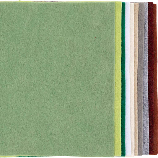 Creativ company hobbyvilt, a4, vel 210x297 mm, dikte 2 mm, naturel, 10 stuk 1 doos