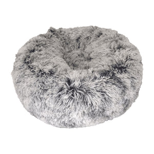 Croci hondenmand donut bicolor zwart