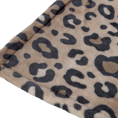 Load image into Gallery viewer, Trixie hondendeken leo soft pluche bruin panterprint
