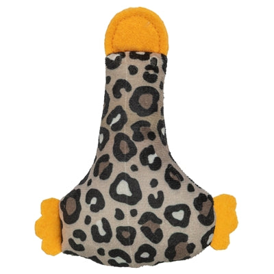 Load image into Gallery viewer, Trixie eend pluche panterprint met kattenkruid catnip assorti
