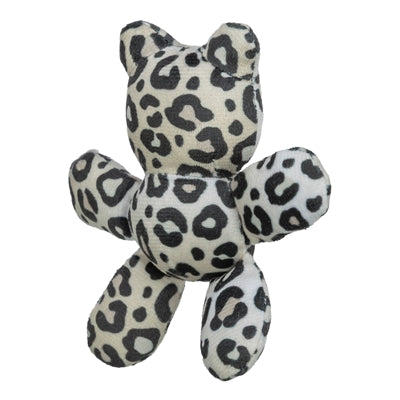 Trixie beer pluche panterprint met kattenkruid catnip assorti