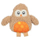 Trixie uil pluche met kattenkruid catnip bruin