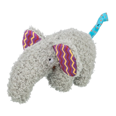 Load image into Gallery viewer, Trixie olifant pluche met kattenkruid catnip grijs

