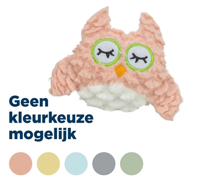 Load image into Gallery viewer, Trixie uil pluche met kattenkruid catnip assorti
