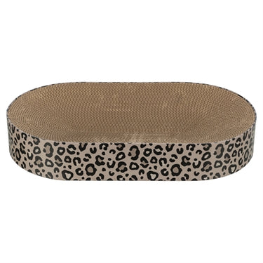 Trixie krabmat mand leo karton met kattenkruid catnip bruin