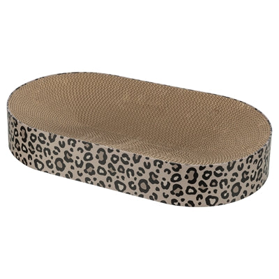 Load image into Gallery viewer, Trixie krabmat mand leo karton met kattenkruid catnip bruin
