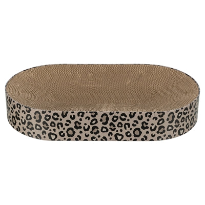 Load image into Gallery viewer, Trixie krabmat mand leo karton met kattenkruid catnip bruin
