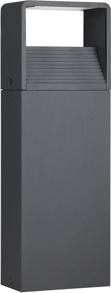 Eglo led-buitenvloerlamp doninni 1 40 cm antraciet