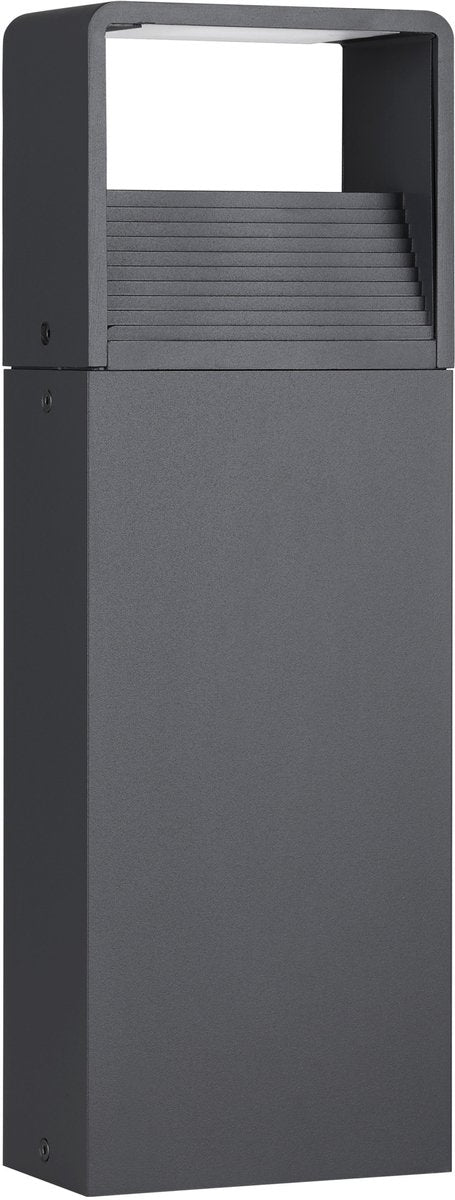 Eglo led-buitenvloerlamp doninni 1 40 cm antraciet