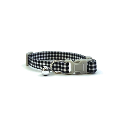 Load image into Gallery viewer, Happy pet tabby patch halsband kat ruit zwart
