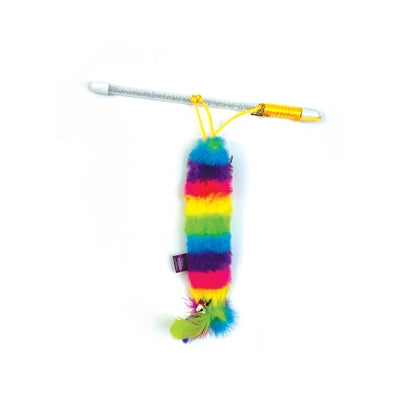 Load image into Gallery viewer, Happy pet tabby patch kattenhengel regenboog assorti

