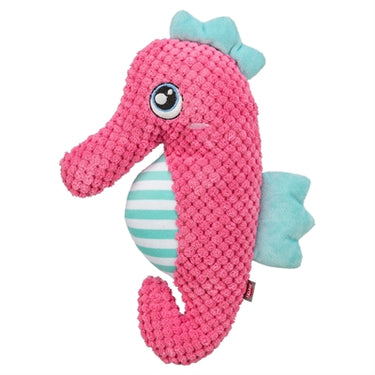Trixie zeepaard stof roze aqua