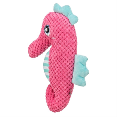 Trixie zeepaard stof roze aqua