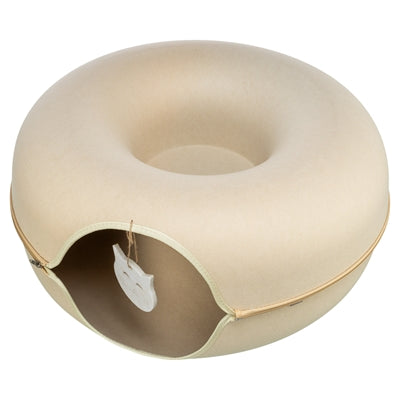 Load image into Gallery viewer, Trixie speeldonut vilt beige
