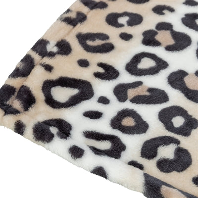 Load image into Gallery viewer, Trixie hondendeken leo softpluche panterprint creme
