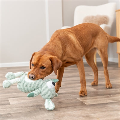 Load image into Gallery viewer, Trixie hond met strepen pluche groen
