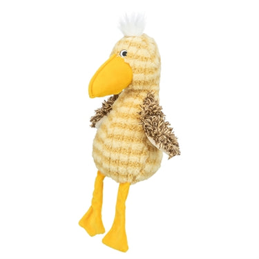 Trixie vogel pluche geel