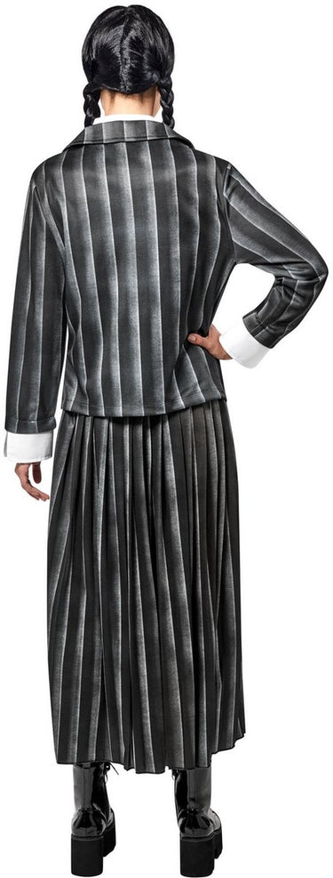 Rubies - wednesday school uniform volwassen (maat s)