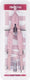 Aristo snelverstelpasser - topline - lengte 17cm - diameter 370mm - mat roze - ar-55817