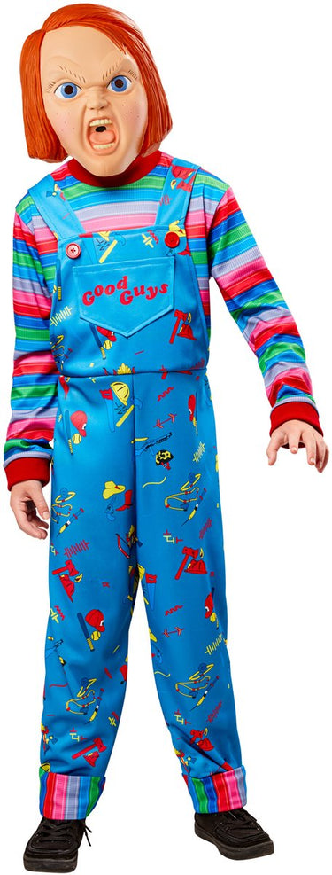 Rubies chucky kinderkostuum - - maat 7-8 jaar