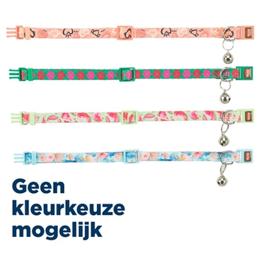 Trixie kattenhalsband flower power assorti