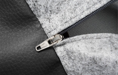 Load image into Gallery viewer, Bia bed kunstleer hoes hondenmand zwart
