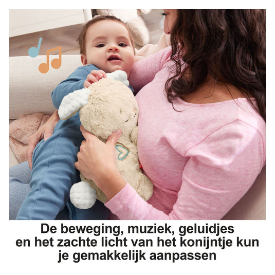 Fisher price rustgevend konijntje