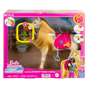 Mattel barbie mysteries dans- en showpaard met accessoires