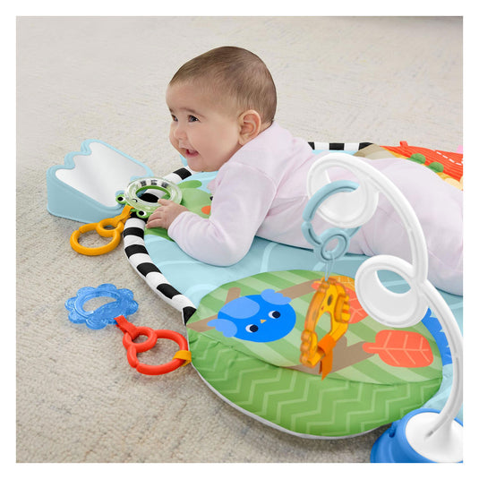 Fisher-price 3-in-1 trappel en schommel activiteitenmat