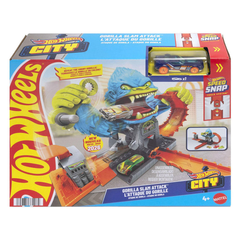 Load image into Gallery viewer, Hot wheels gorilla-aanval speelset
