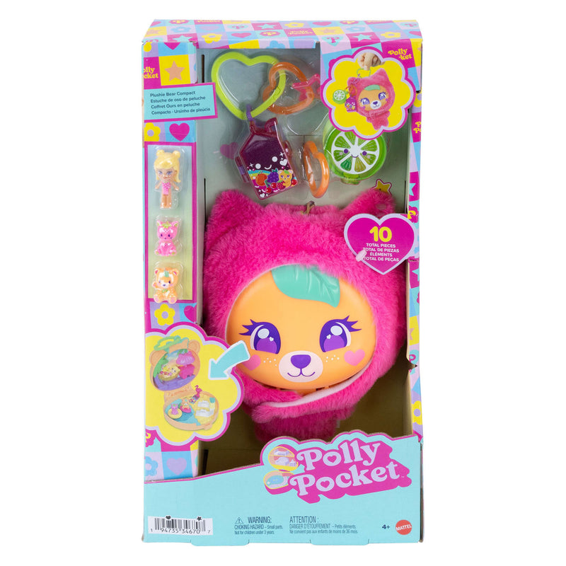 Load image into Gallery viewer, Polly pocket knuffelbeer compacte speelset
