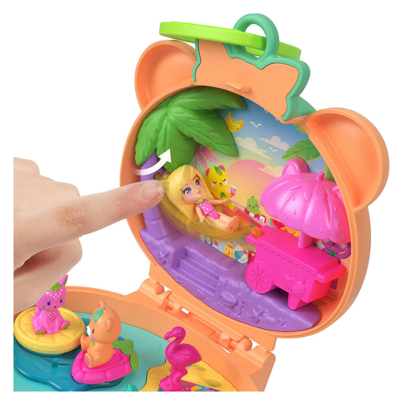 Load image into Gallery viewer, Polly pocket knuffelbeer compacte speelset
