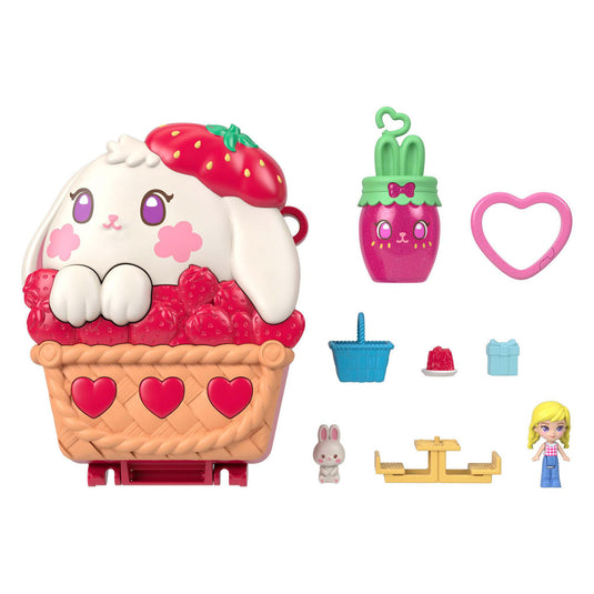 Pic polly pocket compact speelset knick van het konijn