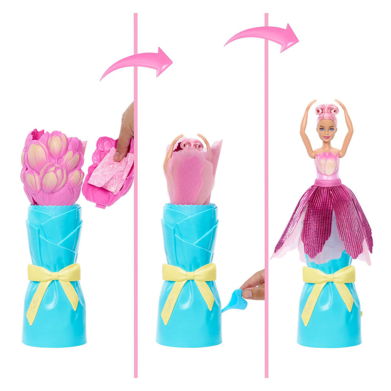 Load image into Gallery viewer, Barbie petal pop roze tulp
