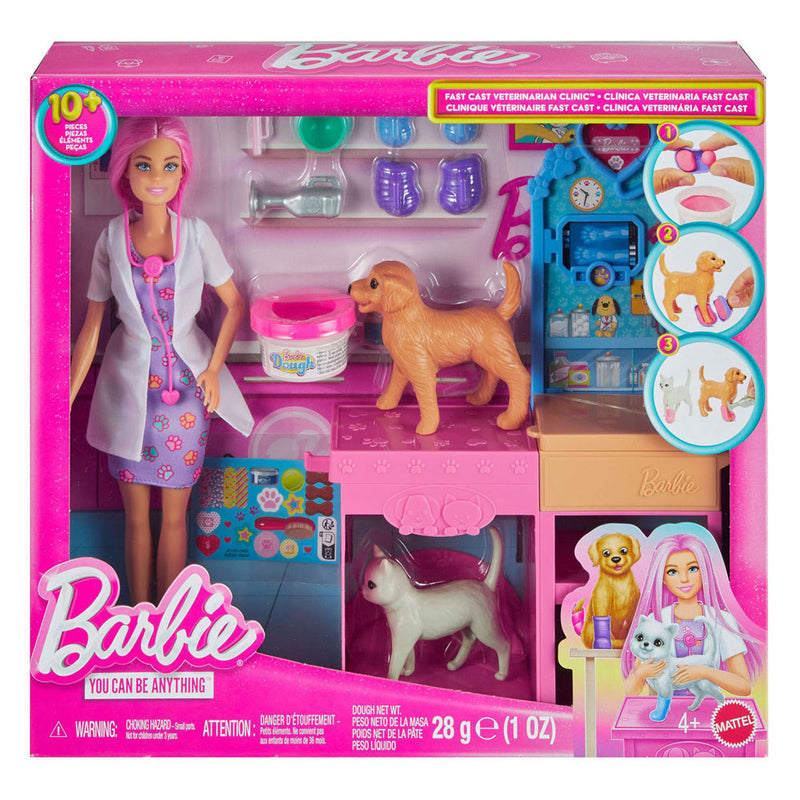 Load image into Gallery viewer, Barbie dierenarts speelset met diertjes
