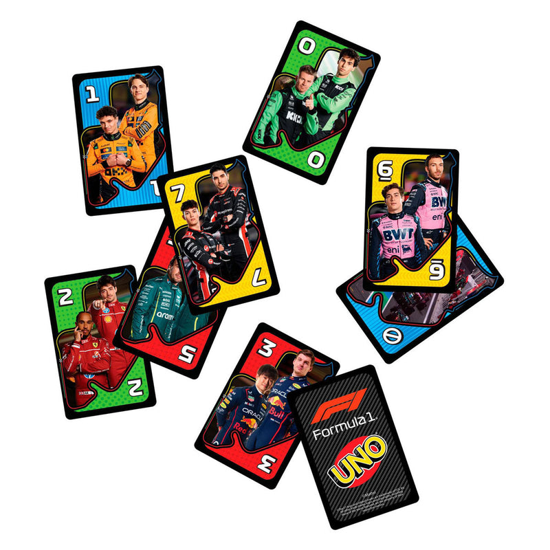 Load image into Gallery viewer, Mattel games uno f1 - kaartspel
