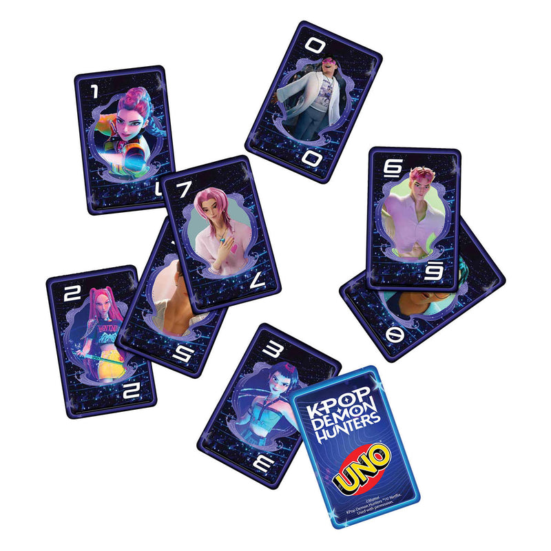 Load image into Gallery viewer, Mattel uno k-pop demon hunters
