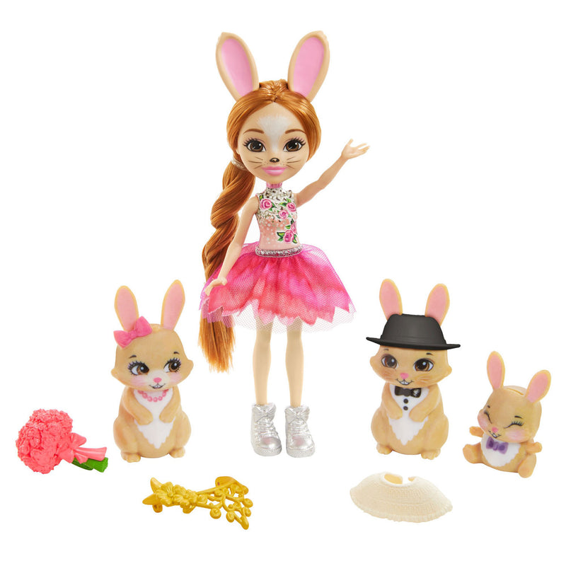 Load image into Gallery viewer, Mattel Enchantimals Konijnen familie
