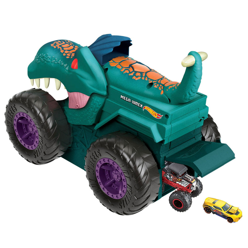Load image into Gallery viewer, Hot Wheels Monster Truck Car Chompin' Mega-Wrex
