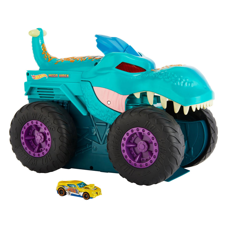 Load image into Gallery viewer, Hot Wheels Monster Truck Car Chompin' Mega-Wrex

